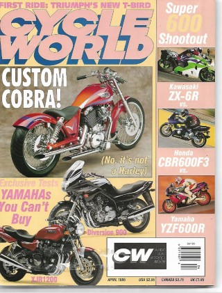 CYCLE WORLD 1995 APR -